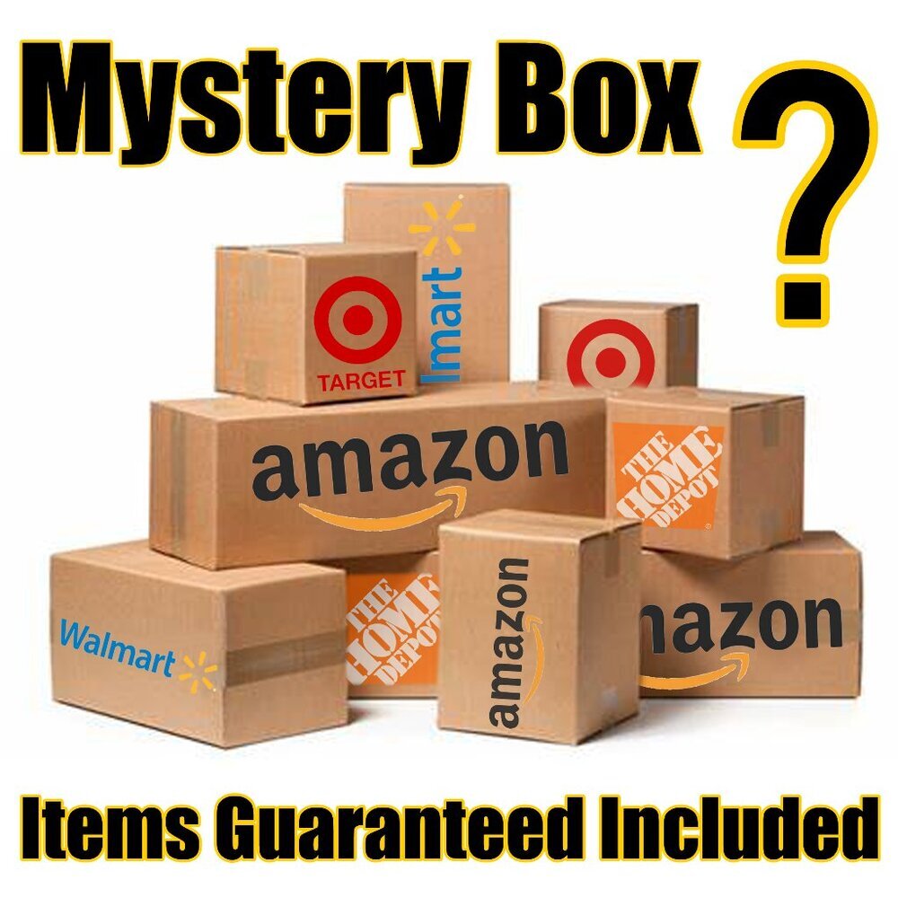 Wholesale Mystery Box, All Brand New, Over Stock, Shelf Pull- Reseller